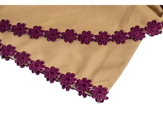 ملابس صلاة بتصميم عصري | لون بني | مجموعة من قطعتين